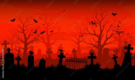 Creepy Cemetery Template