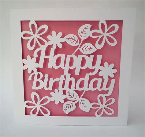 Cricut card templates for birthdays