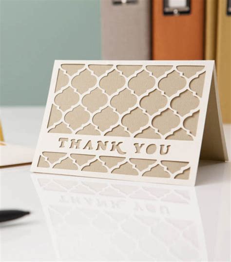 Cricut card templates for thank you