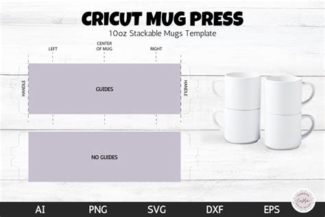 Cricut Mug Template 10