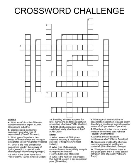 Fun crossword challenges