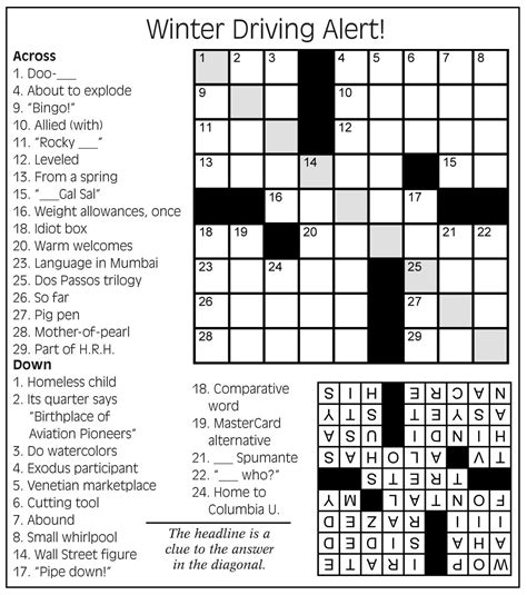 Crossword Example