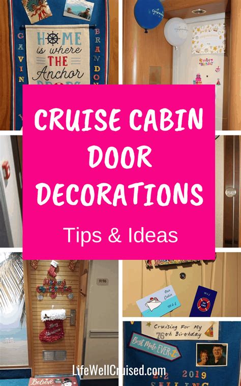 Cruise door decorations for couples