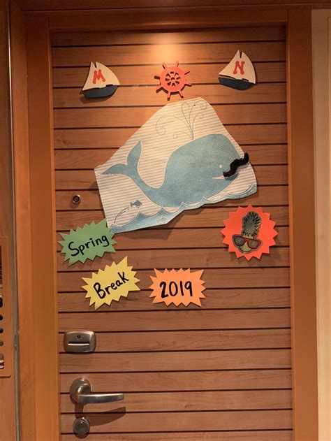 Cruise door decorations for families