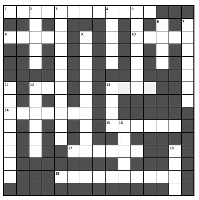 Cryptic Crossword Structure