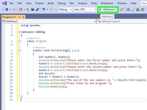 C# Template 5