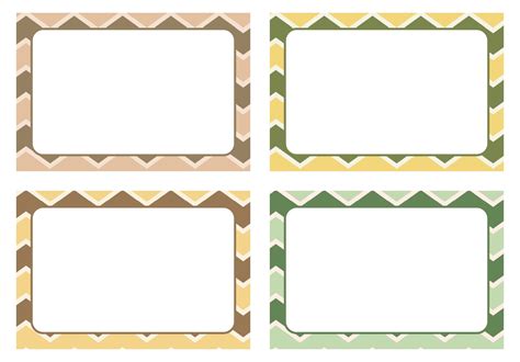 Cubby Labels Templates