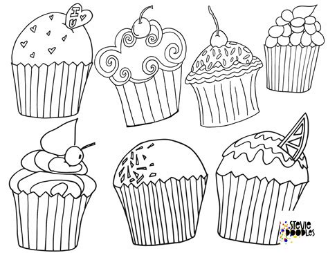 Cupcake coloring pages with quotes