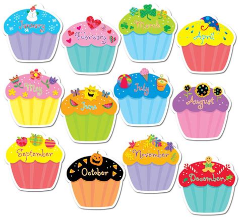 Cupcake Decoration Templates