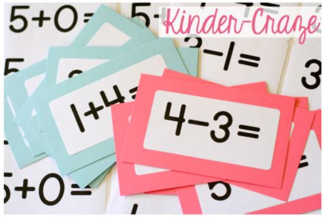 Customized addition flashcards