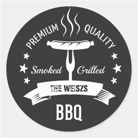 Customizing BBQ Labels for Personal Touch