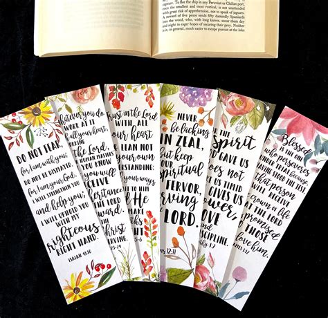 Custom Bible Verse Bookmarks