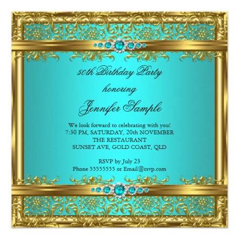 Custom Birthday Invitations