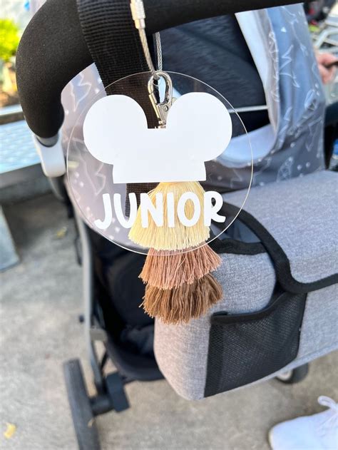 Custom Disney Stroller Tags