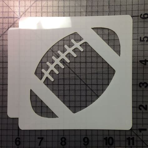 Custom Football Stencil