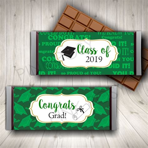 Custom Graduation Candy Bar Wrappers