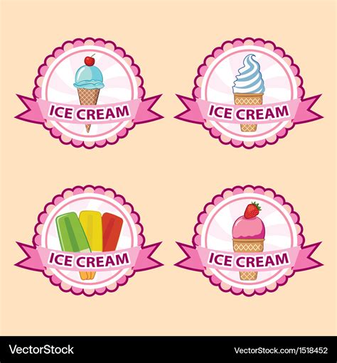 Custom Ice Cream Labels