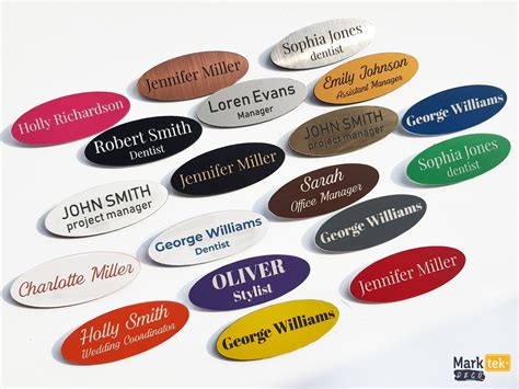 Custom name tags