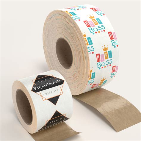 Custom packaging tape design example 2