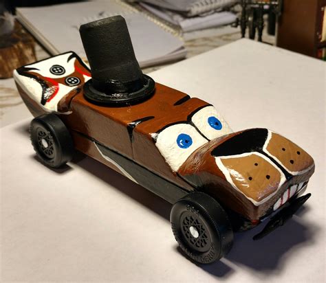 Description of Custom Pinewood Derby Cars