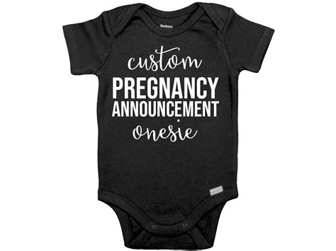 Custom Pregnancy Announcements