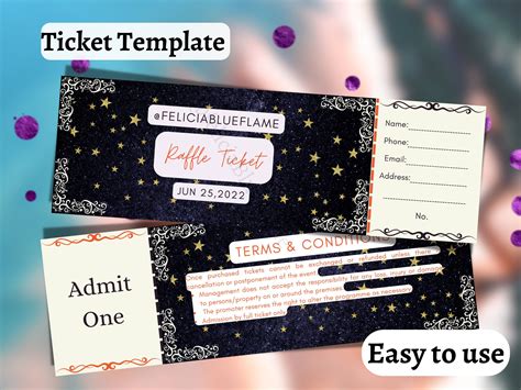 Custom Ticket Templates