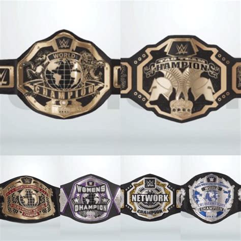 Custom WWE Belt Templates