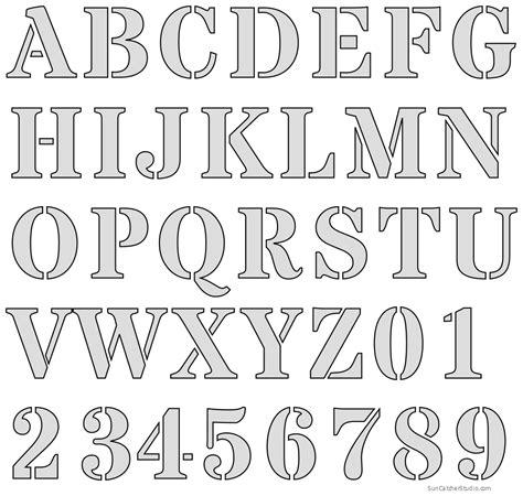 Customizable alphabet templates for educational purposes