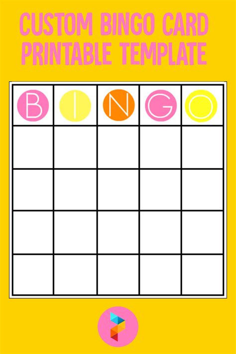 Customizable Bingo Printables Image 6