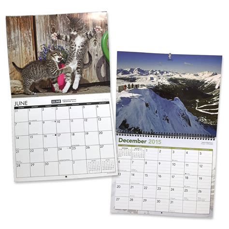 Customizable calendars for personal touch