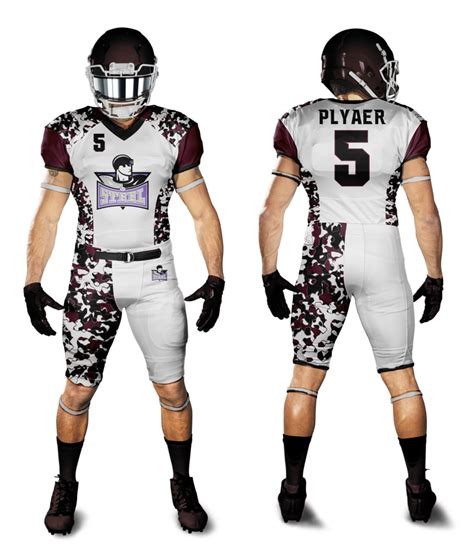 Customizable Football Uniforms