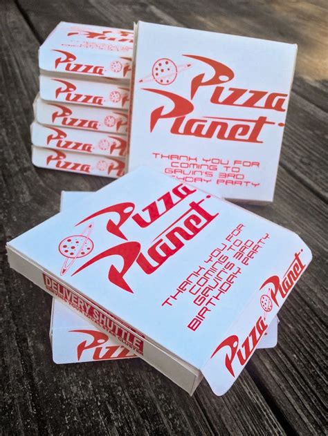 Customizable Pizza Planet Prints