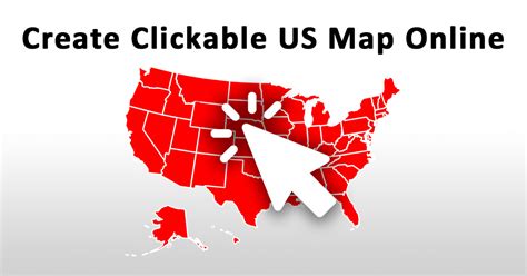 Customizable U.S. Map Template