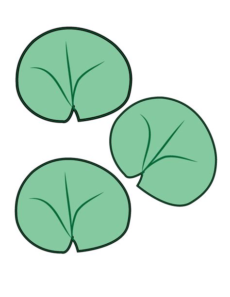 Customization Options for Lily Pad Printable Template