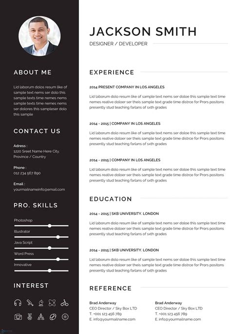 Customize Resume Template