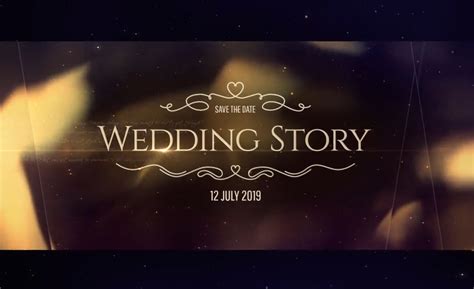 Customize Wedding Video Template