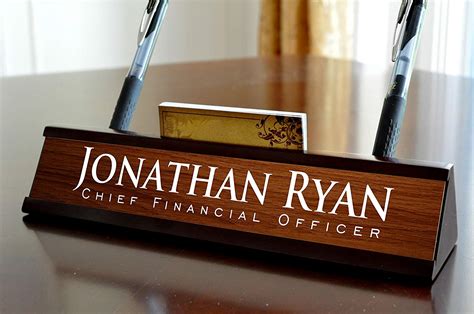 Customized Desk Name Plates