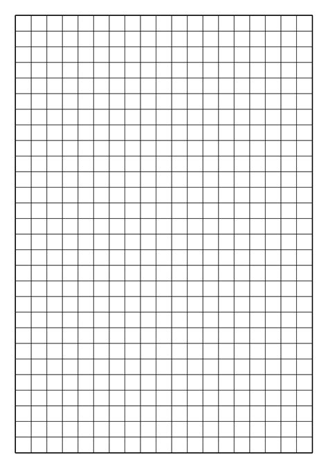 Customizing 1cm Graph Paper Templates