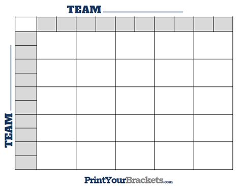 Customizing 25 Square Grid Template