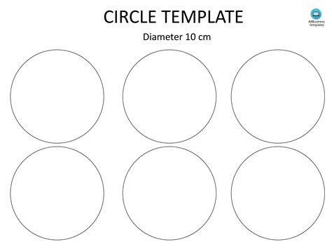 Customizing 5 circle template prints