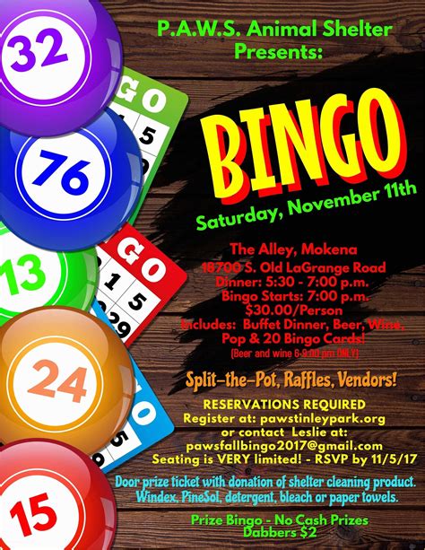 Customizing Bingo Flyer