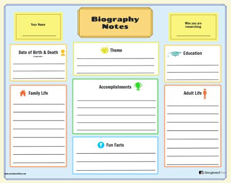 Customizing Google Slides Biography