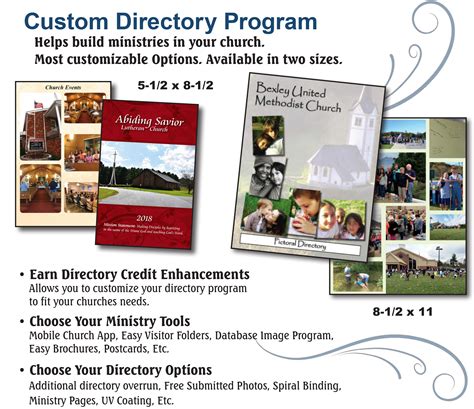 Customizing Church Directory Template