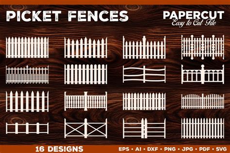 Customizing fence templates for unique designs