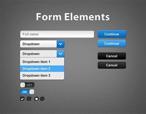 Customizing Form Elements