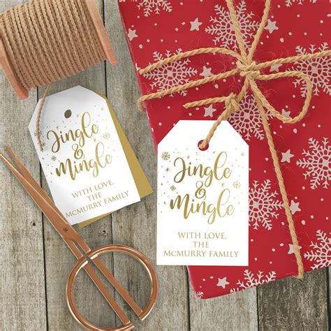 Customizing Gift Tags