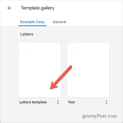 Customizing Google Docs Templates