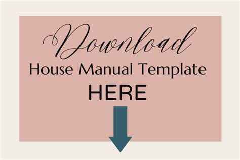 Customizing House Manual