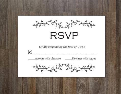 Customizing RSVP Templates