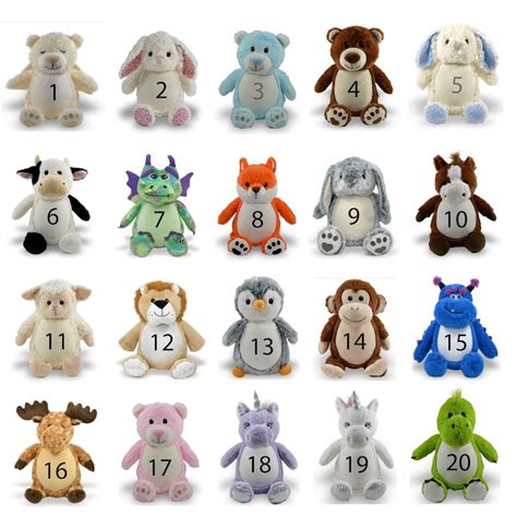 Customizing Your Stuffed Animals